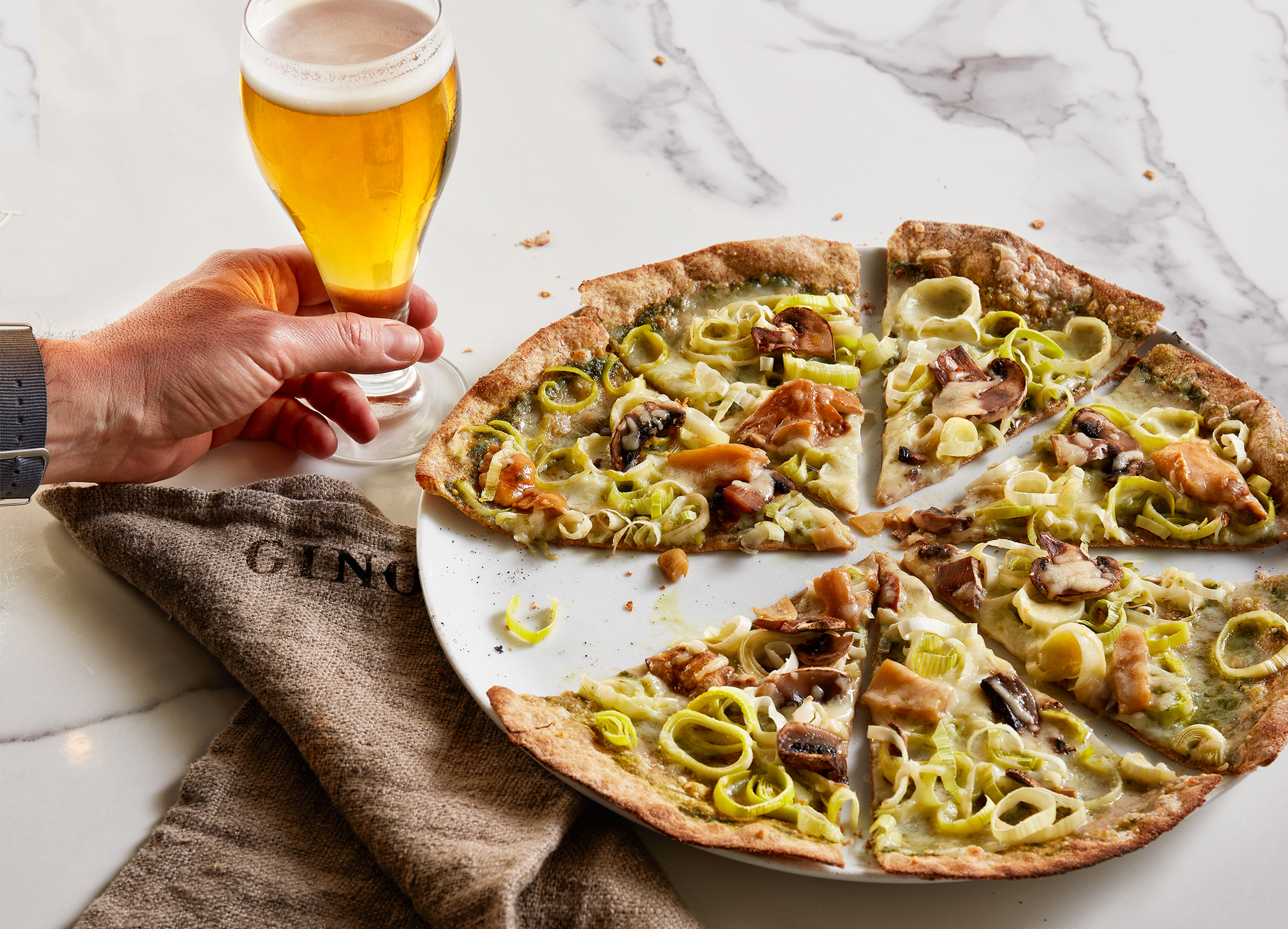 Pizza Boscaiola Ginos