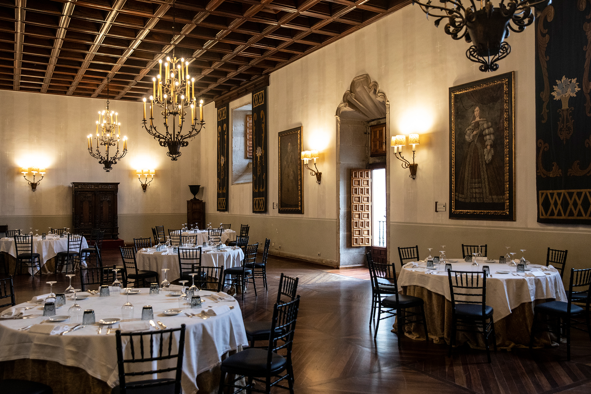 Los comedores reales del Hostal dos Reis Católicos