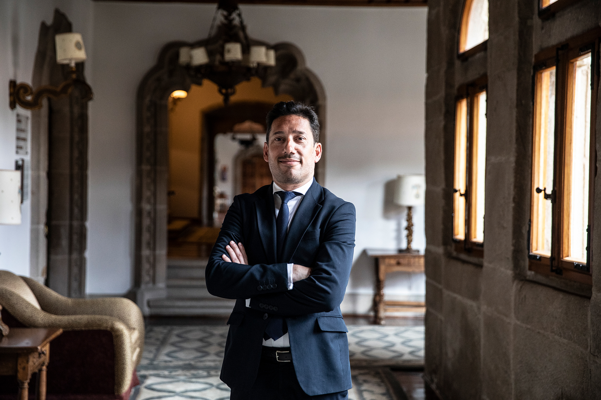 Santiago Carrera, director del Parador de Santiago de Compostela