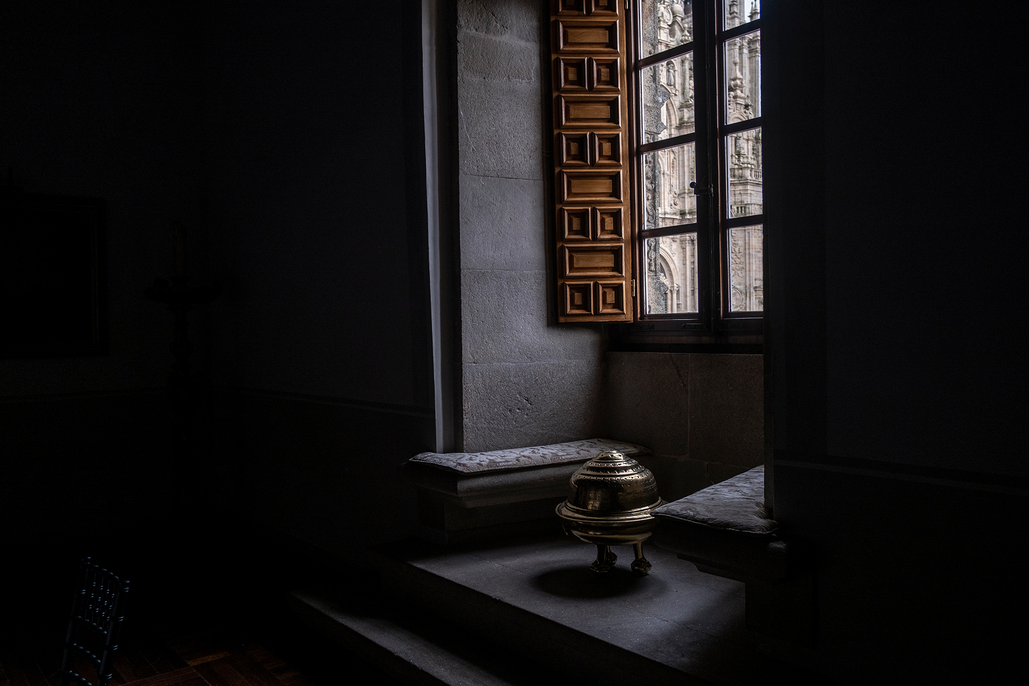 O Parladoiro en la llamada Salón de Fumadores