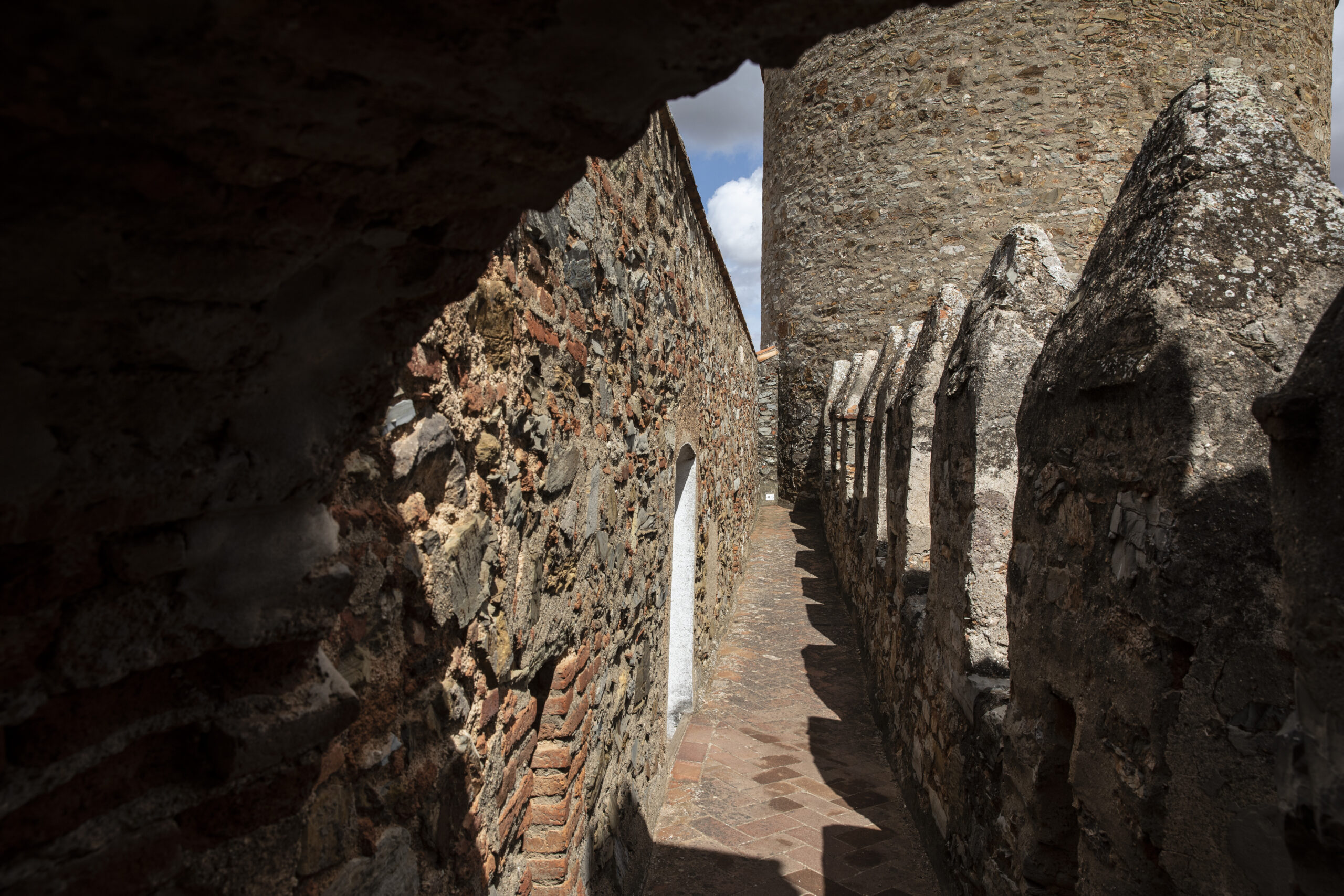 Detalle de la antigua fortaleza
