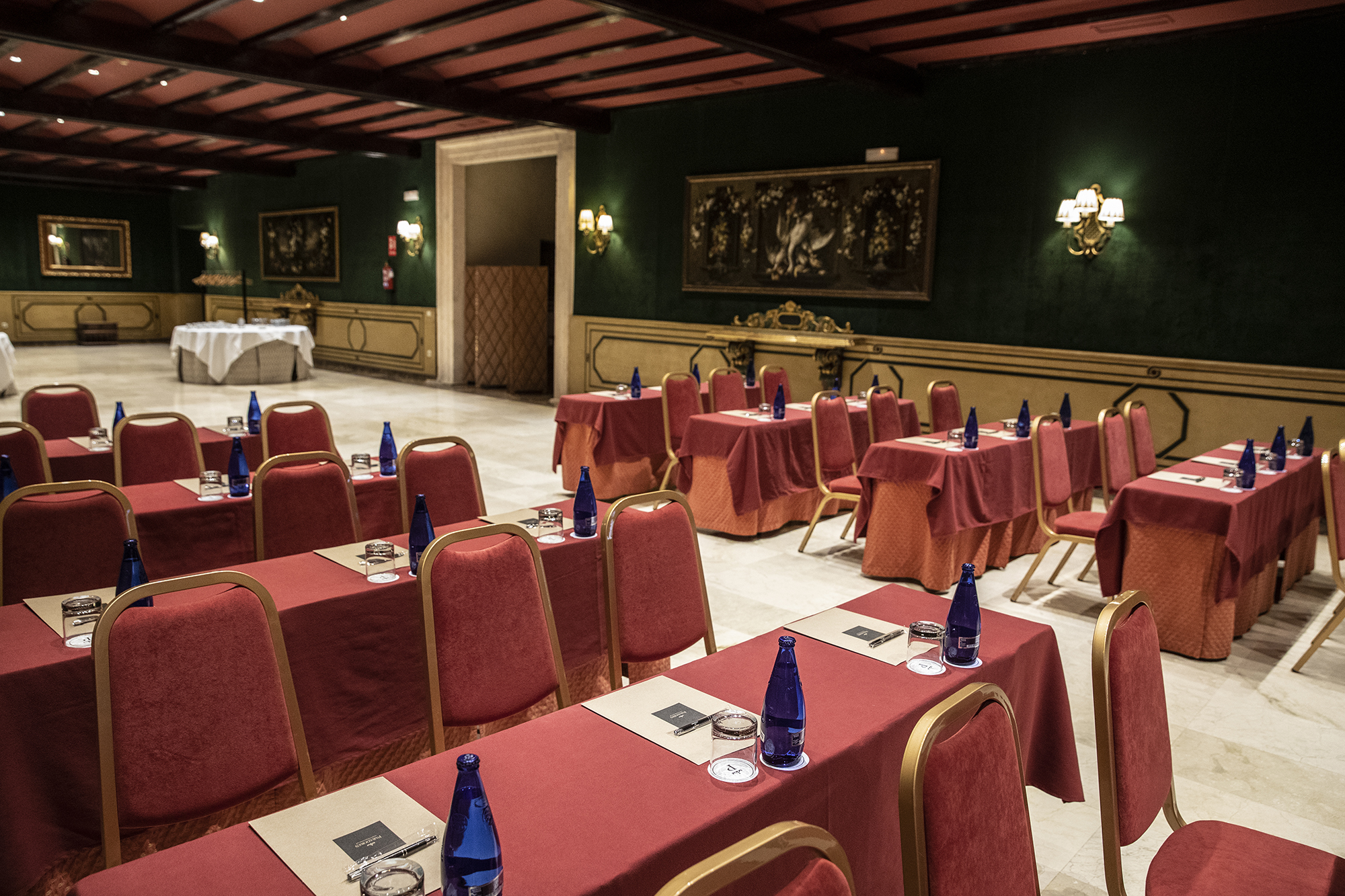 El lujoso Salón Luis I de Borbón del Parador de Lerma